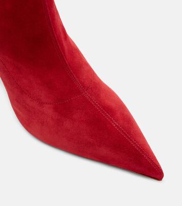 Miss Z 100 suede over-the-knee boots | Christian Louboutin