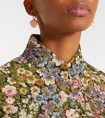 Boucles d'oreilles Cœur Royal VLogo en émail | Valentino