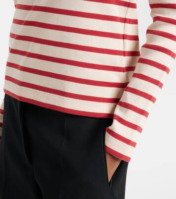 Striped cotton T-shirt | Jil Sander