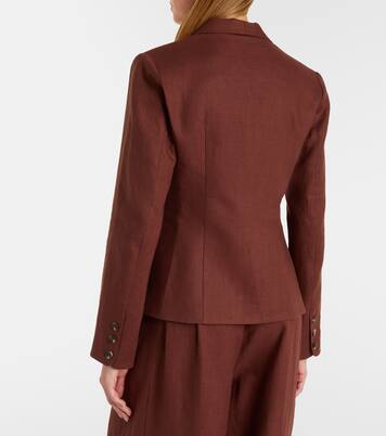 Sabine亚麻西装式外套 | Posse