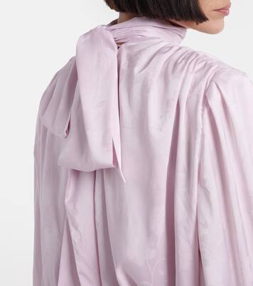 Floral scarf-detail minidress | Rotate