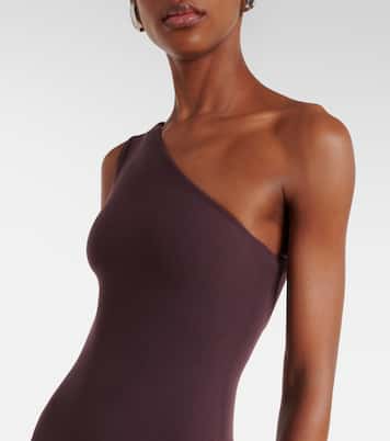 Slash one-shoulder midi dress | Wolford