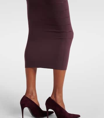 Slash one-shoulder midi dress | Wolford