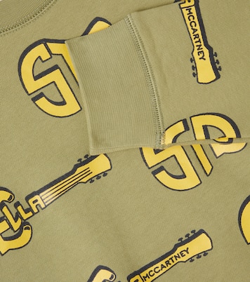 Sudadera de jersey de algodón con logo | Stella McCartney Kids