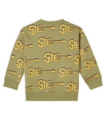 Logo cotton jersey sweatshirt | Stella McCartney Kids