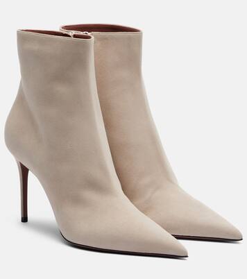 Vera 85 suede ankle boots | Paris Texas