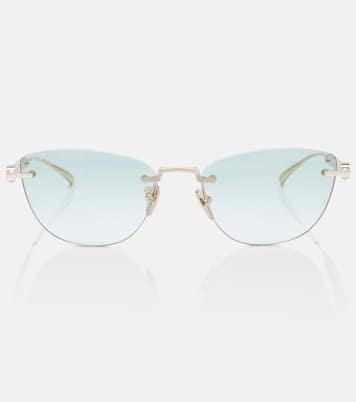 Bamboo cat-eye sunglasses | Gucci