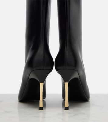 Bombshell leather knee-high boots | Gucci
