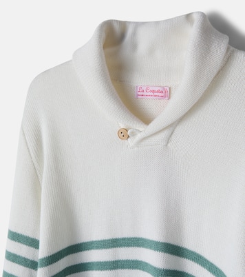 Goyo striped wool sweater | La Coqueta
