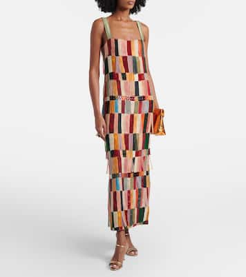 Sandalias Ciagalo de piel metalizada | Manolo Blahnik