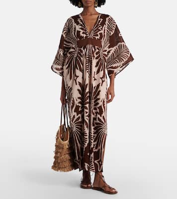 قفطان من القطن الموسلين Sol | Poupette St Barth