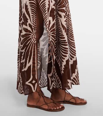 قفطان من القطن الموسلين Sol | Poupette St Barth