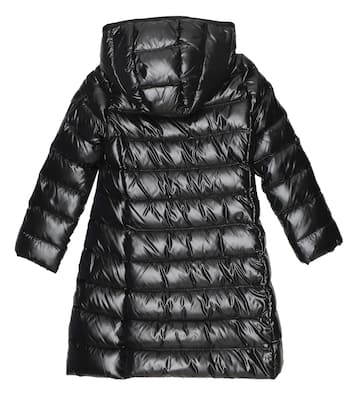 Piumino lungo con cappuccio | Moncler Enfant
