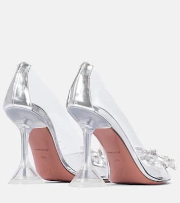 Escarpins Begum en PVC à ornements | Amina Muaddi