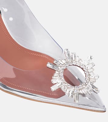 Escarpins Begum en PVC à ornements | Amina Muaddi