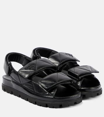 Sandali in pelle matelassé | Prada