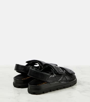 Sandali in pelle matelassé | Prada