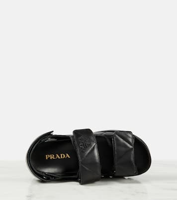 Sandali in pelle matelassé | Prada