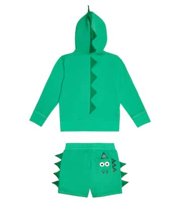 Set aus Hoodie und Shorts aus Baumwolle | Stella McCartney Kids