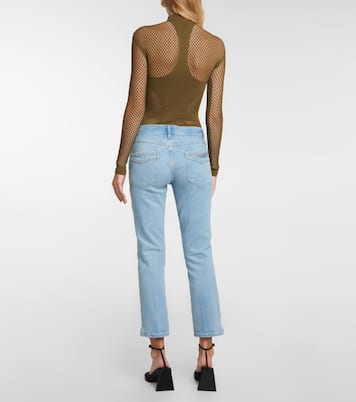Jeans ajustados Le High Straight tiro alto | Frame