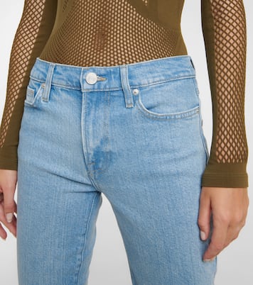 Jeans ajustados Le High Straight tiro alto | Frame