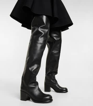 Botas mosqueteras de piel | Alaïa