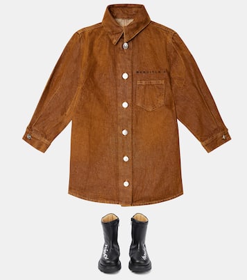 Kleid aus Denim | MM6 Maison Margiela Kids