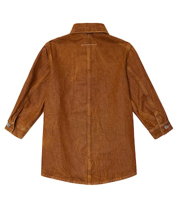 Kleid aus Denim | MM6 Maison Margiela Kids
