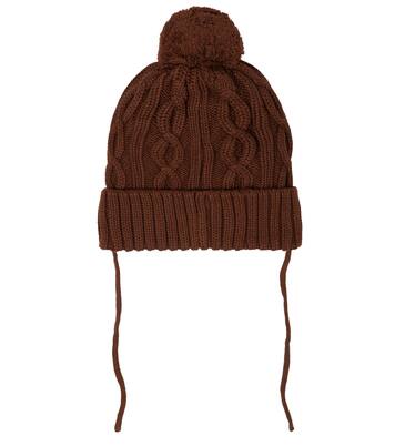Berretto Penguin in cotone a trecce | Mini Rodini