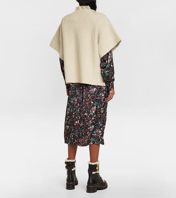 Ruffled wool-blend knit sweater | See By Chloé