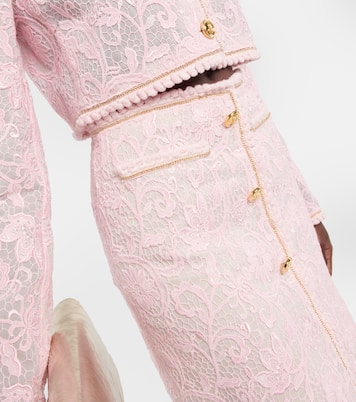 Minifalda de encaje | Giambattista Valli