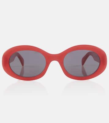 Triomphe 01 oval sunglasses | Celine Eyewear