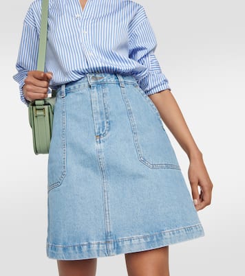 Falda Lea en denim | A.P.C.