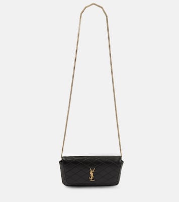 Pochette pour téléphone Gaby en cuir | Saint Laurent