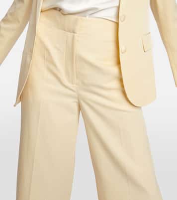 Pantalon Thurlow en soie et coton | Joseph