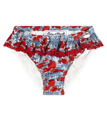 Bebé - braga de bikini de algodón floral | Tartine et Chocolat