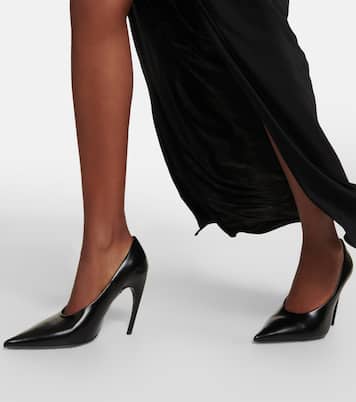 Escarpins en cuir verni | Nensi Dojaka