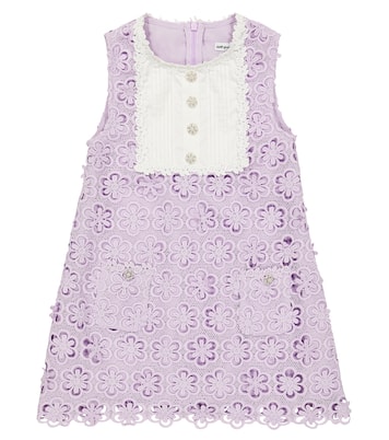 Guipure lace dress | Self-Portrait Kids