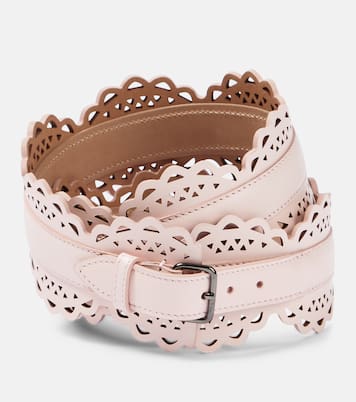 Cinturón Vienne de piel | Alaïa