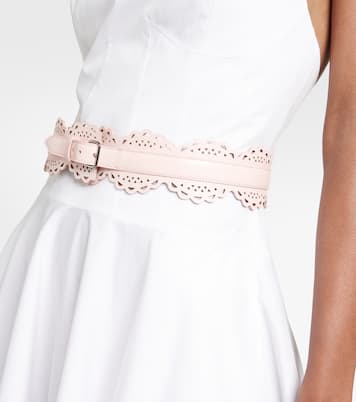 Cinturón Vienne de piel | Alaïa