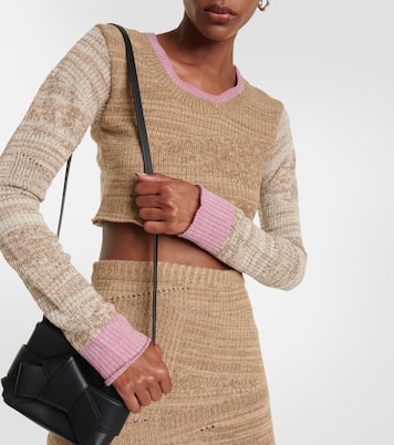 Asymmetric wool-blend sweater | Acne Studios