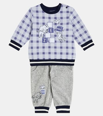 Bebé - set de sudadera y pantalones de algodón | Kenzo Kids