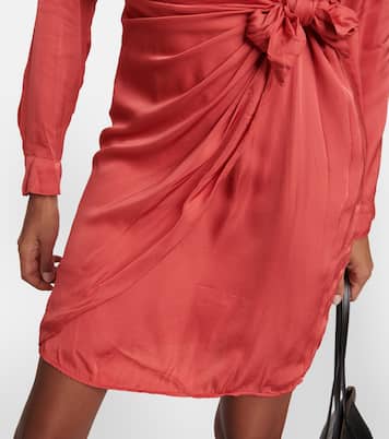 Juni wrap dress | Velvet