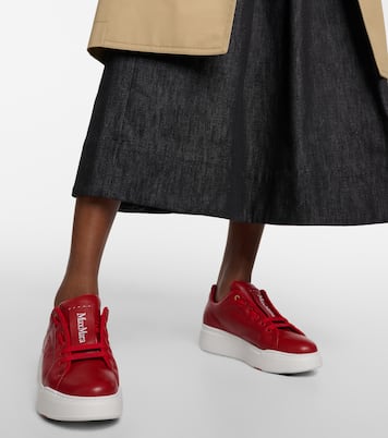 Sneakers Maxi aus Leder | Max Mara
