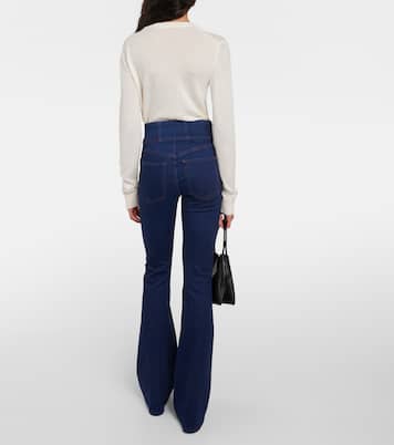 Beverly high-rise flared jeans | Veronica Beard