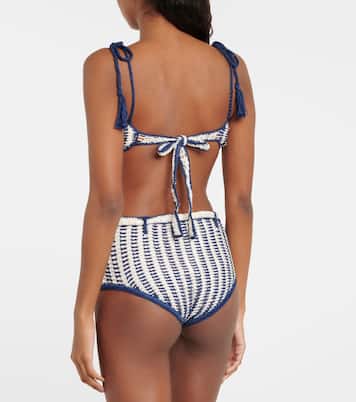 Slip bikini in crochet di cotone | Anna Kosturova