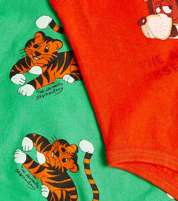 Baby set of 2 printed cotton bodysuits | The Animals Observatory