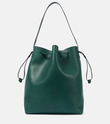 Bucket-Bag Belvedere aus Leder | The Row
