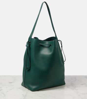 Bucket-Bag Belvedere aus Leder | The Row
