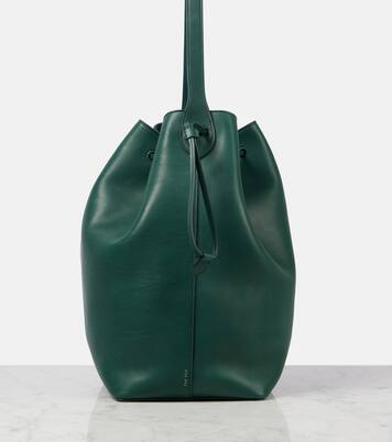 Bucket-Bag Belvedere aus Leder | The Row